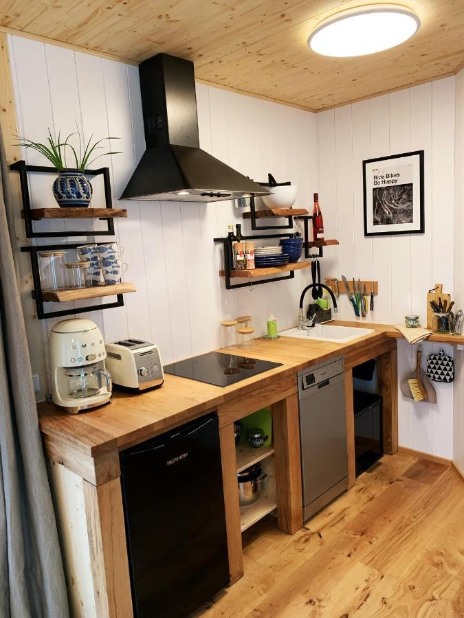 Hjem - Tiny Homes Direkt Am Wald Zwischen Allgaeu & Bodensee Bergatreute Dış mekan fotoğraf