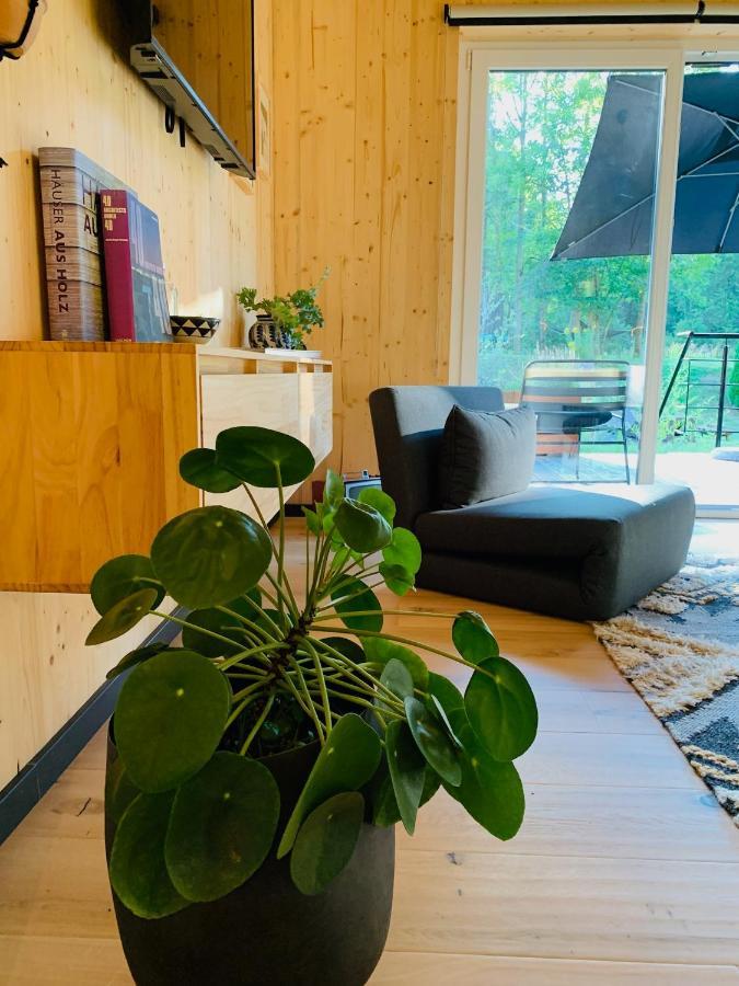 Hjem - Tiny Homes Direkt Am Wald Zwischen Allgaeu & Bodensee Bergatreute Dış mekan fotoğraf